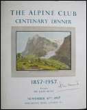 The Alpine Club Dinner Mountaineering Books